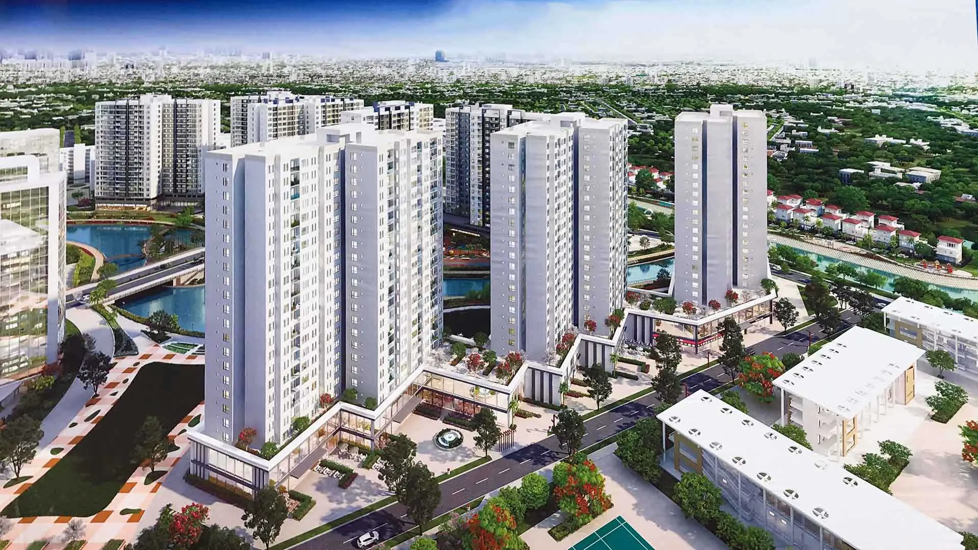 FLORA MIZUKI PARK 2 3 tháp MP 6-7-8 Căn hộ Flora Mizuki Park giai đoạn 2