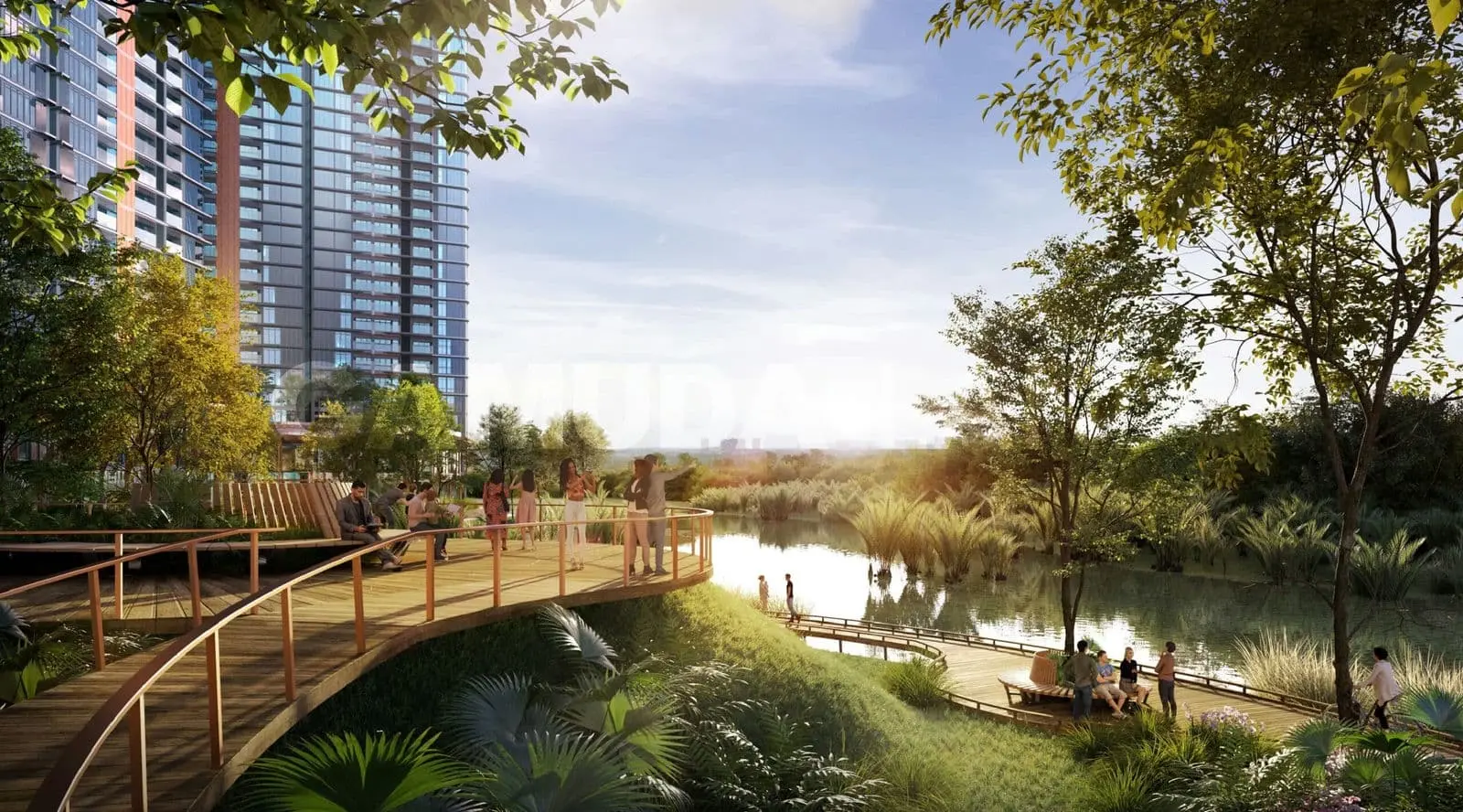 Eaton Park 7 Tiện ích ven sông Eaton Park