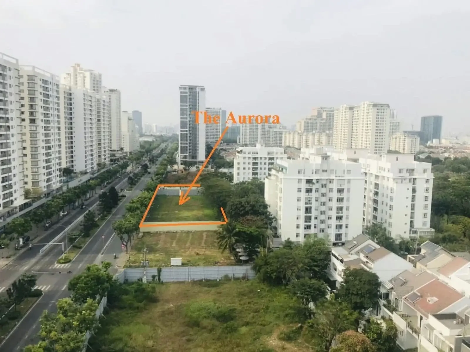 The Aurora Phú Mỹ Hưng 4 Vị trí Dự án Căn hộ The Aurora Phú Mỹ Hưng Đường Nguyễn Lương Bằng Quận 7