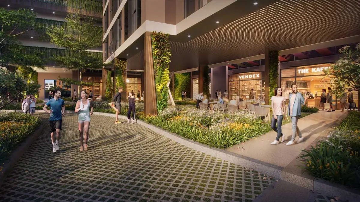 Picity Sky Park 10 Đường nội khu Dự án Căn hộ Picity Sky Park Bình Đường Dĩ An