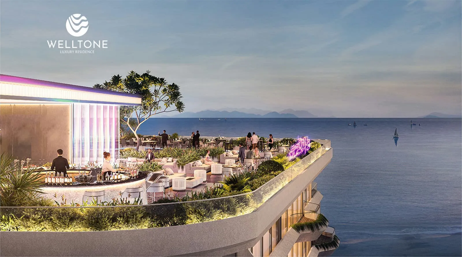 Welltone Nha Trang welltone nha trang Sky Lounge - Welltone Nha Trang