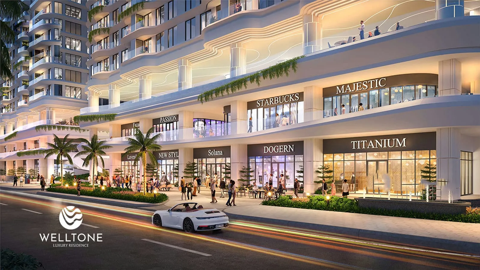 Welltone Nha Trang 6 Tiện ích Shophouse thương mại Welltone Nha Trang