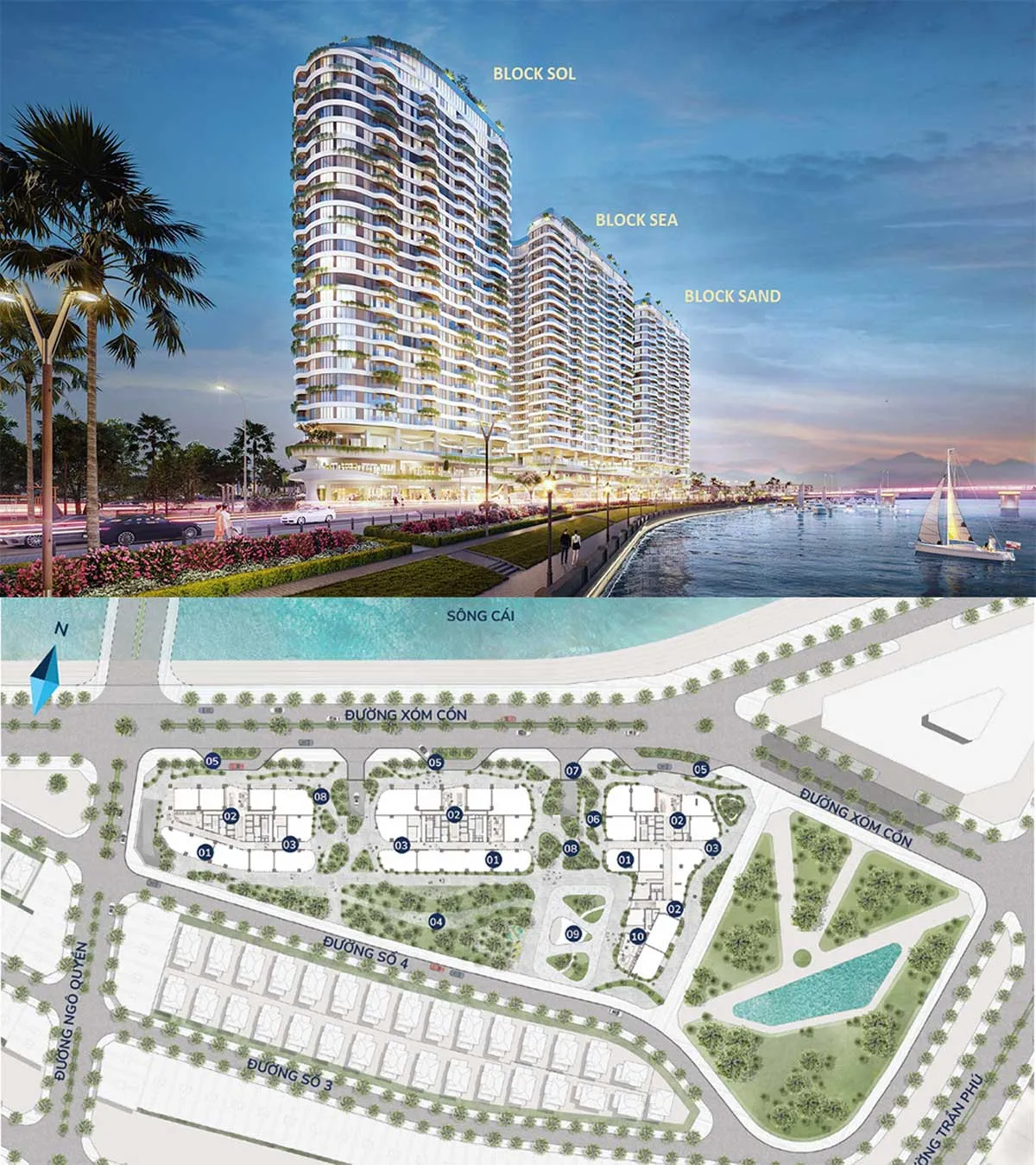 Welltone Nha Trang 7 Mặt bằng Tổng thể Dự án Welltone Nha Trang