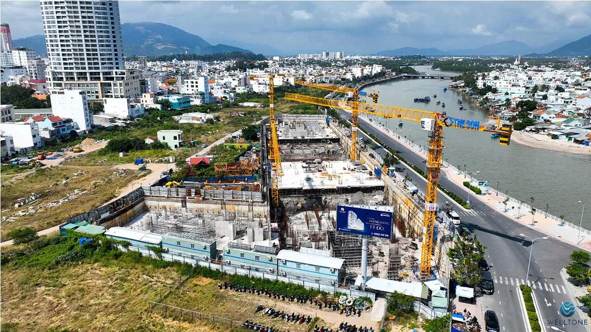 Welltone Nha Trang 9 Tiến độ thi công Dự án Welltone Nha Trang