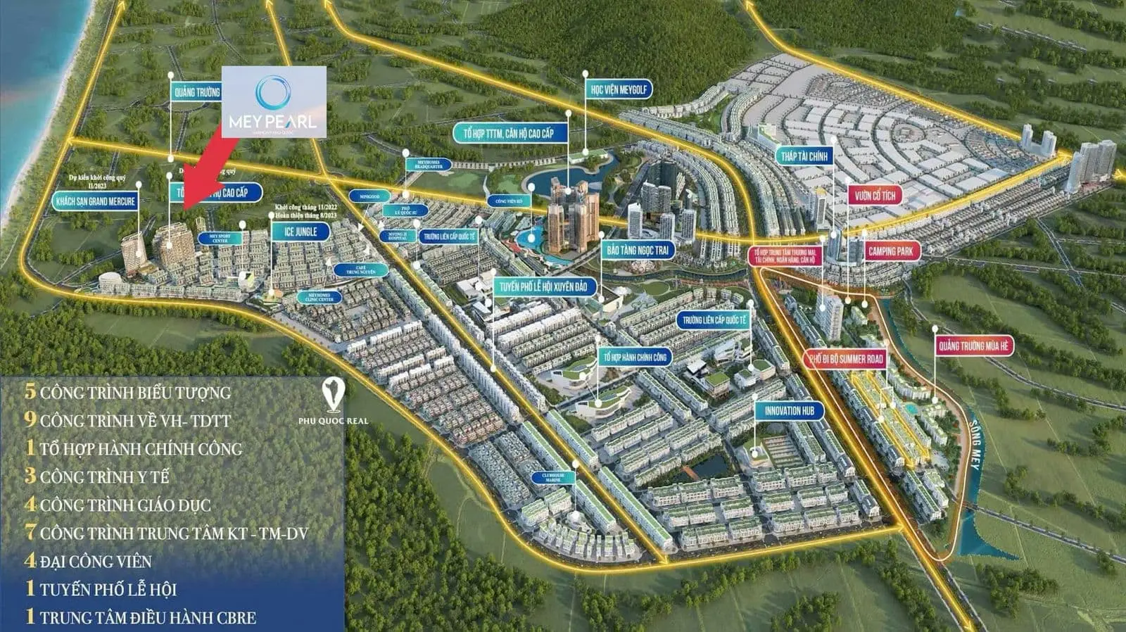 Meypearl Harmony Phú Quốc 6 Mặt bằng Dự án Căn hộ Meypearl Harmony Phú Quốc