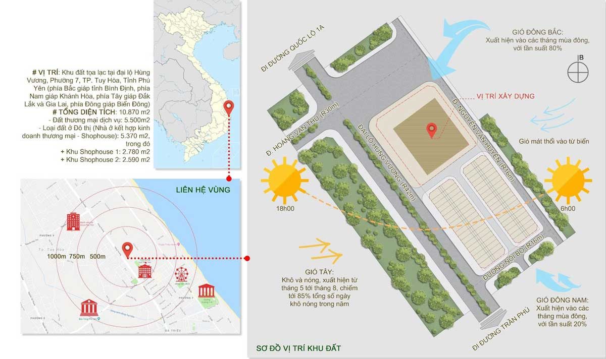 Vị trí Dự án Apec Mandala Wyndham Phú Yên