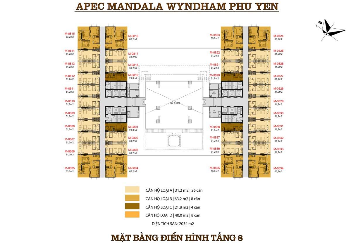 mat-bang-dien-hinh-tang-8-can-ho-apec-mandala-wyndham