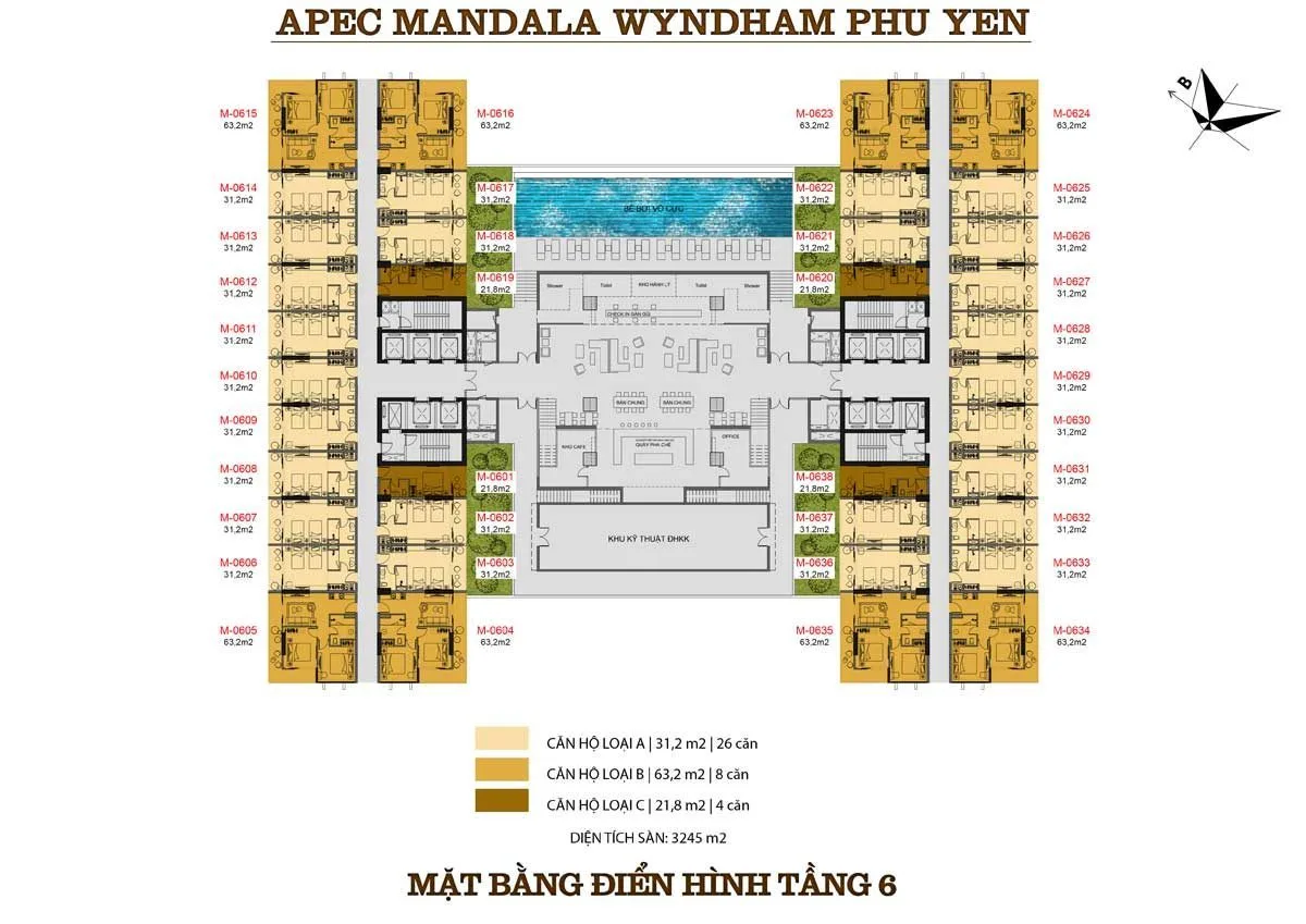 mat-bang-dien-hinh-tang-6-can-ho-apec-mandala-wyndham mat-bang-dien-hinh-tang-6-can-ho-apec-mandala-wyndham