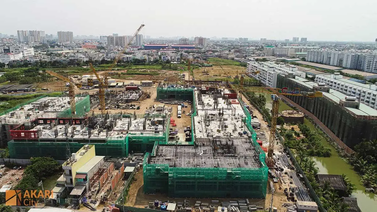 AKARI CITY BÌNH TÂN cap nhat tien do xay dung akari city binh tan moi nhat - AKARI CITY BÌNH TÂN