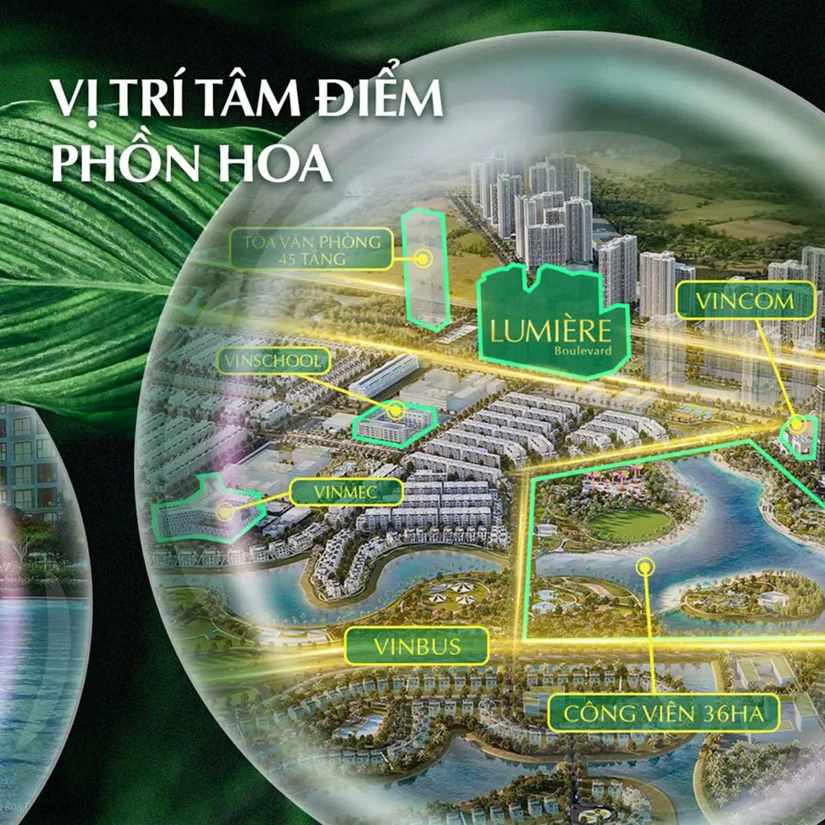 Lumiere Boulevard 4 Vị trí tâm điểm phồn hoa của Lumiere Boulevard