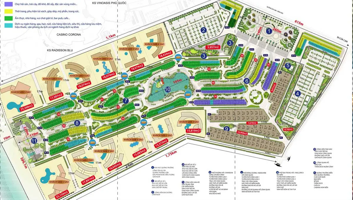 The Suite Phú Quốc 5 Mặt bằng Căn hộ Condotel The Suite Phú Quốc