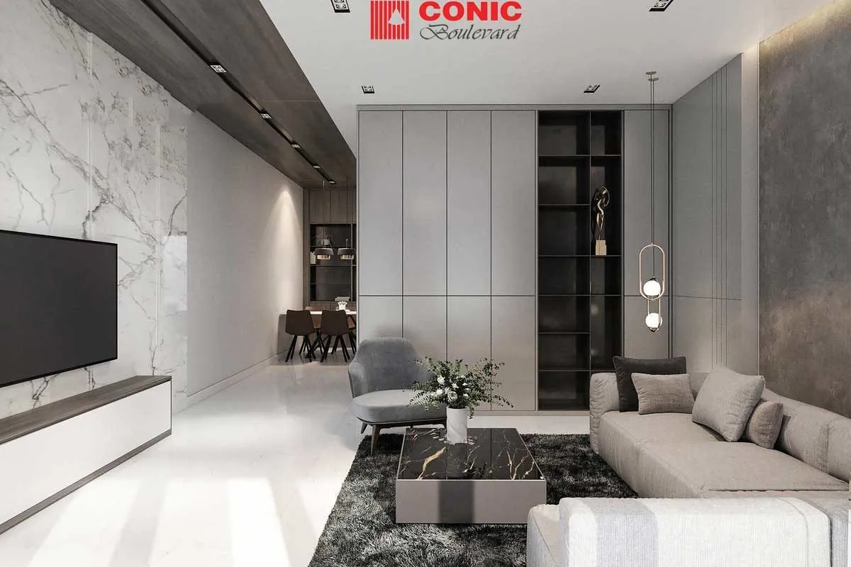 Conic Boulevard Bình Chánh 15 Phòng khách Căn hộ Conic Boulevard Quận 6