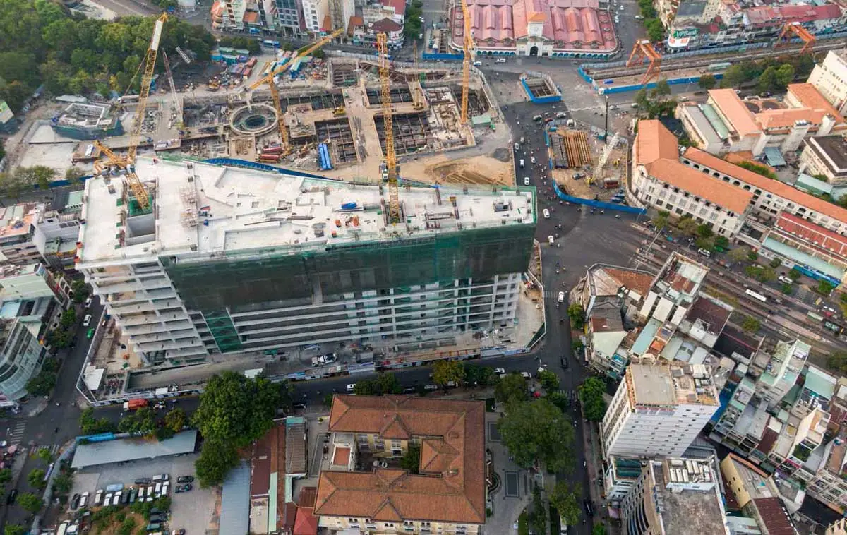 ONE CENTRAL Cap nhat tien do thi cong du an chung cu one central quan 1 nam 2021 - ONE CENTRAL