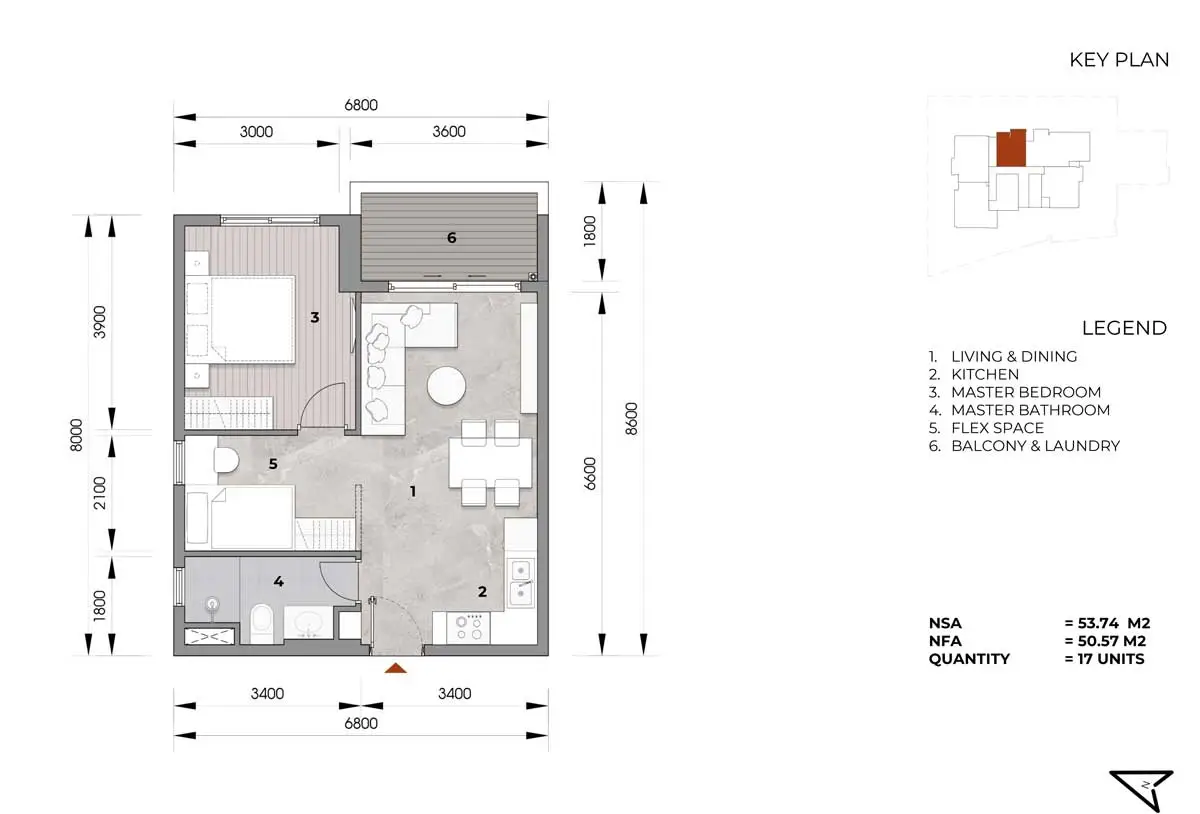 Starlight Residence 14 Thiết kế căn hộ Starlight Residence Bình Tân