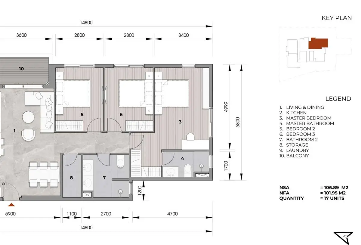 Starlight Residence 18 Thiết kế căn hộ Starlight Residence Bình Tân