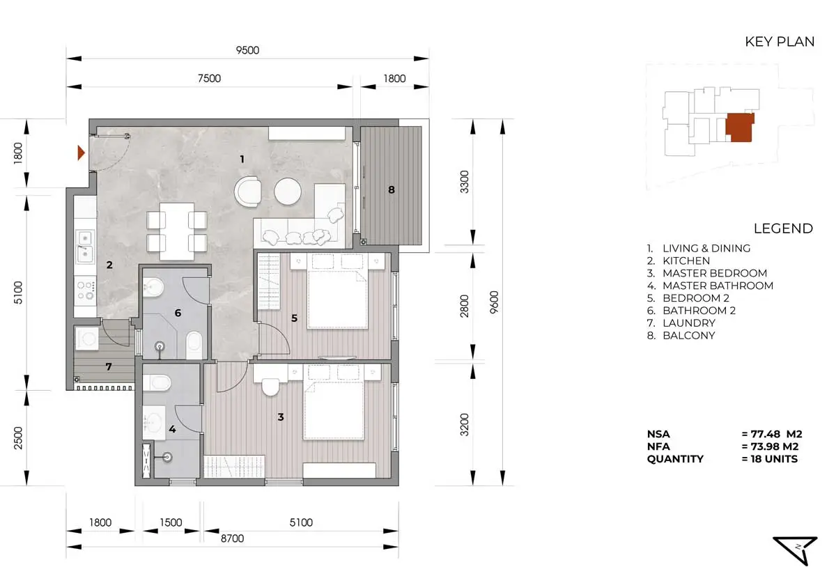 Starlight Residence 16 Thiết kế căn hộ Starlight Residence Bình Tân