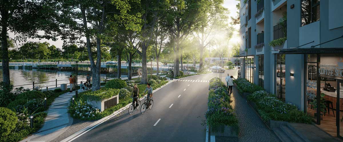 Tiện ích Công viên bờ sông The Hybrid MT Eastmark City