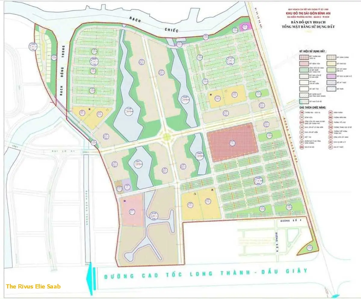 The Rivus Elie Saab 6 Mặt bằng Tổng thể Dự án The Rivus Elie Saab Quận 2