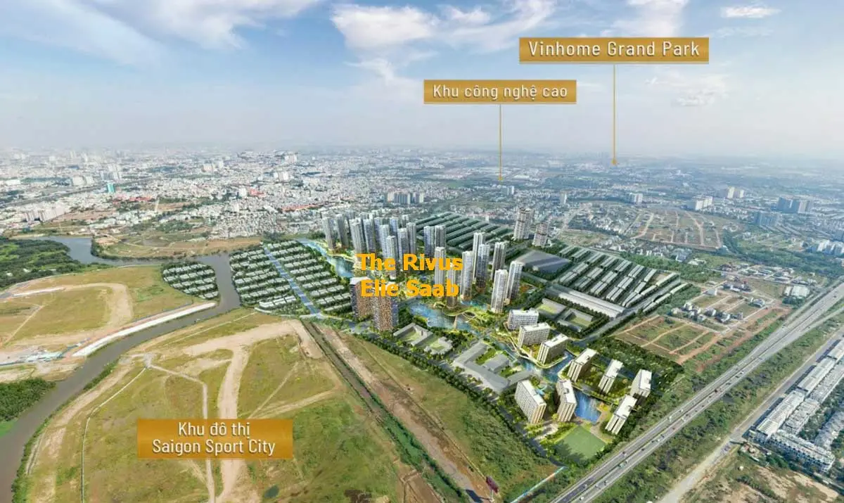 The Rivus Elie Saab 3 Vị trí tiện ích ngoại khu Dự án Khu đô thị The Rivus Elie Saab Quận 2 Thành phố Thủ Đức