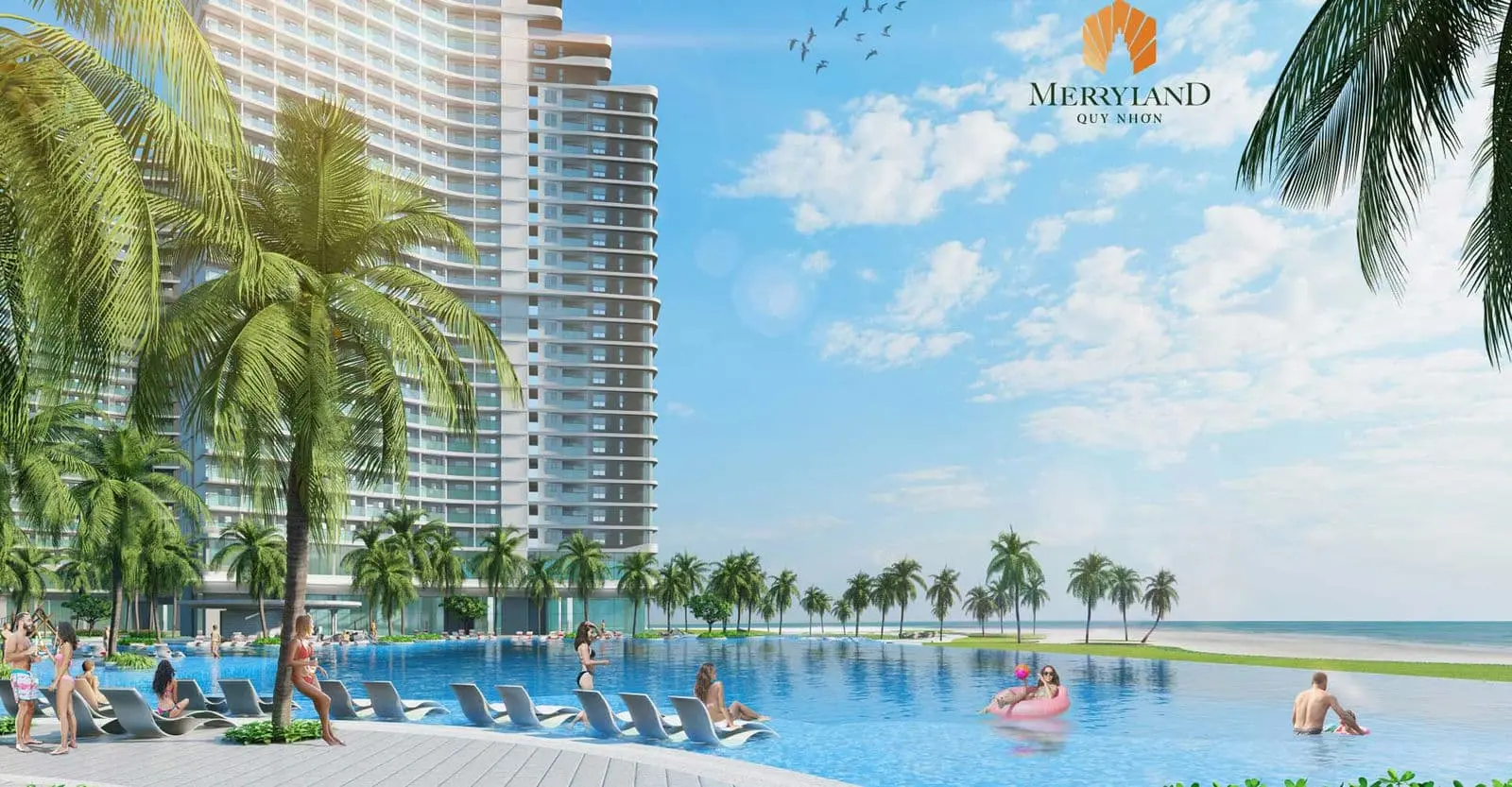 Marina District Quy Nhơn 10 Hồ bơi Marina District Quy Nhơn