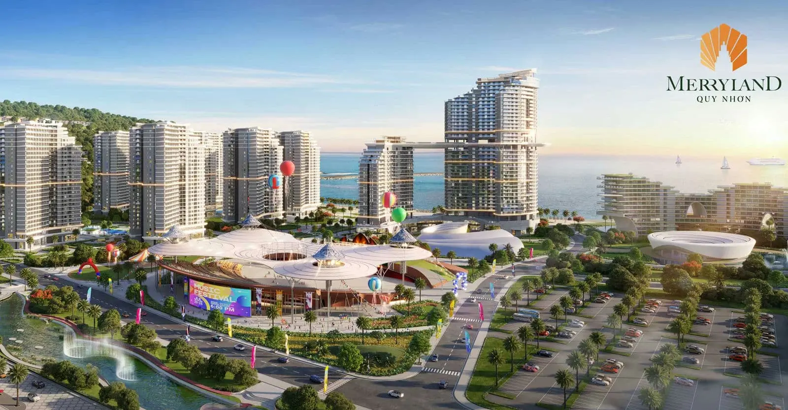 Marina District Quy Nhơn 13 Công viên Trung tâm Marina District Quy Nhơn