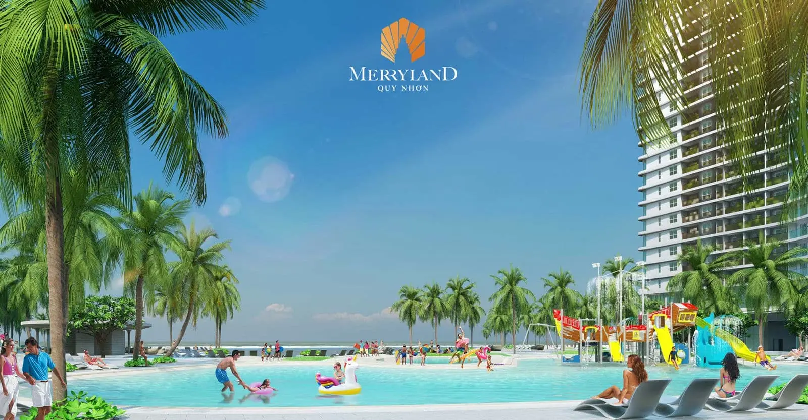 Marina District Quy Nhơn 14 Khu hồ bơi Marina District Quy Nhơn