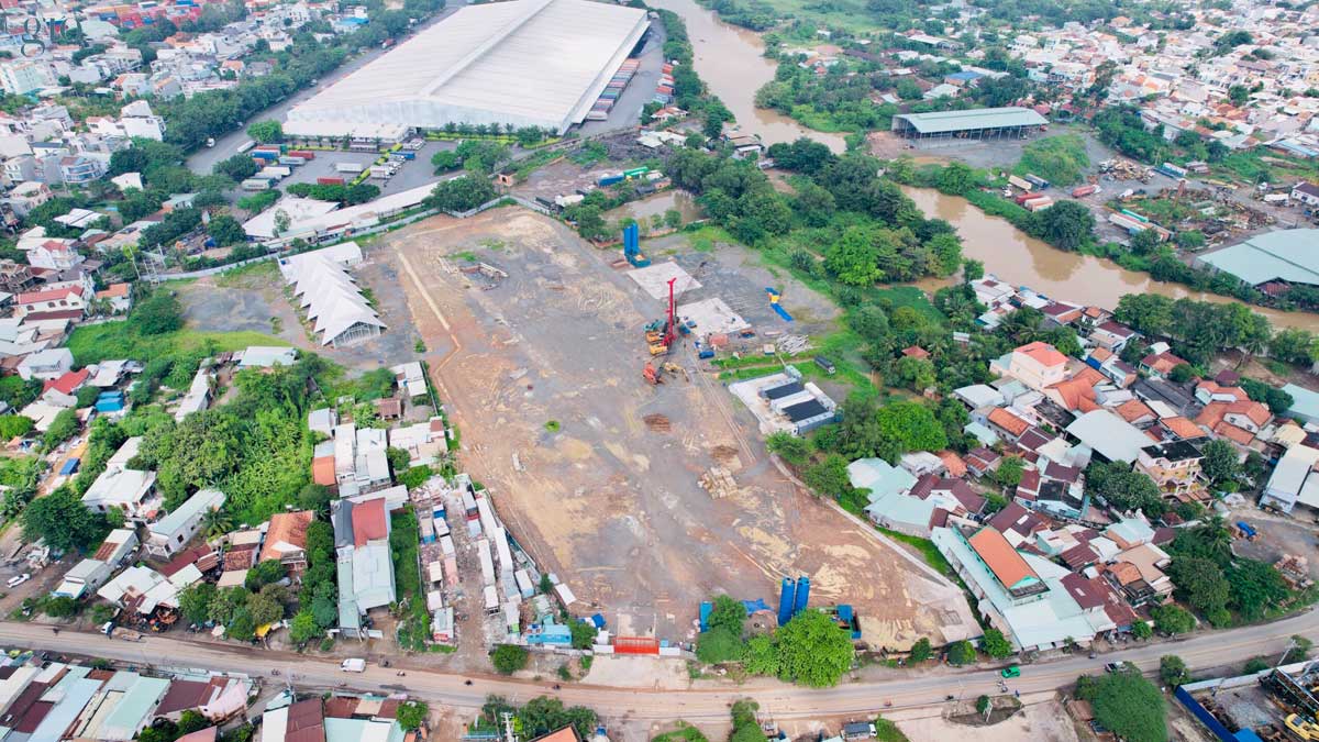 Cập nhật tiến độ thi công Dự án The Gió Riverside