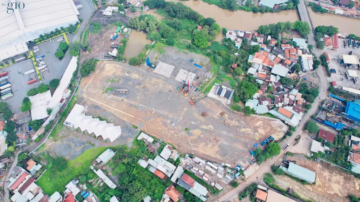 The Gió Riverside 10 Cập nhật tiến độ thi công Dự án The Gió Riverside An Gia