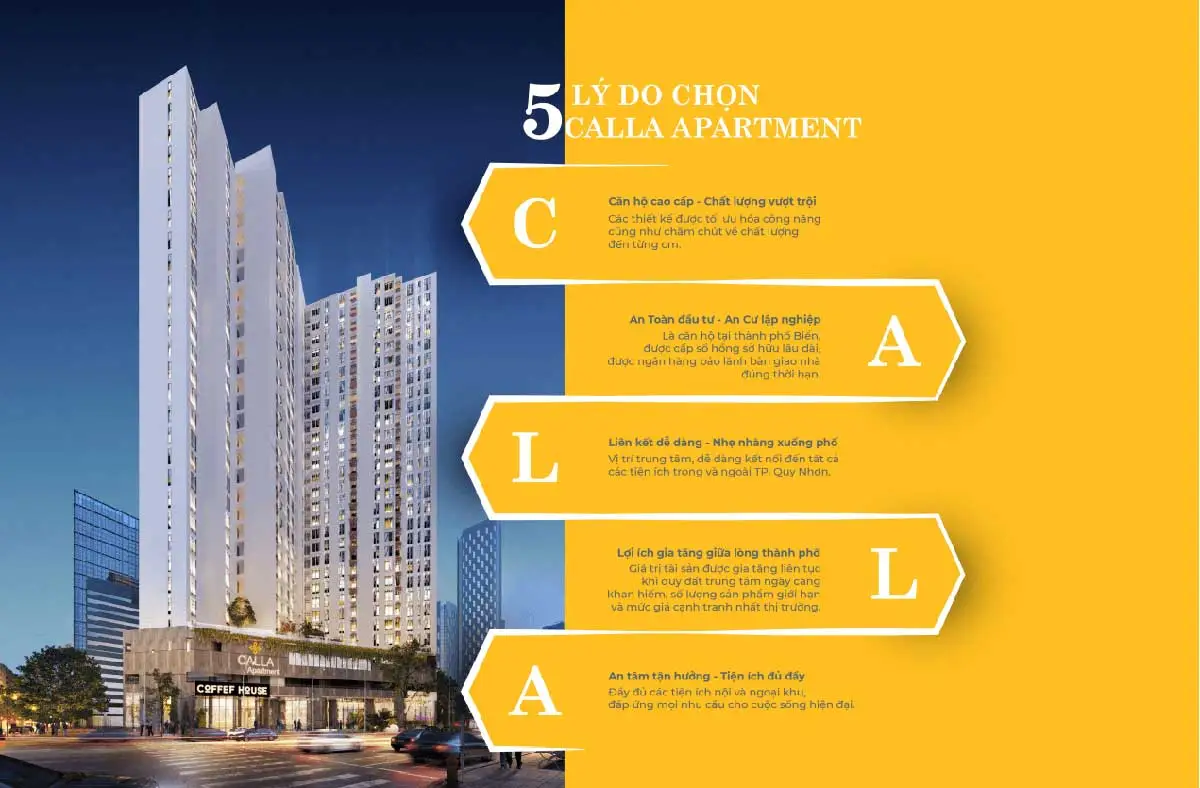 Calla Apartment Quy Nhơn 12 05 Lý do mua Căn hộ Chung cư Calla Apartment Quy Nhơn