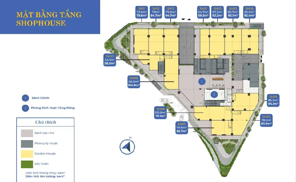Calla Apartment Quy Nhơn 7 mat bang tang shophouse calla apartment quy nhon - Calla Apartment Quy Nhơn