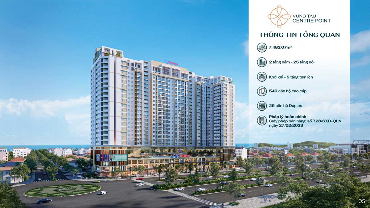 Thông tin Dự án Căn hộ Vũng Tàu Centre Point