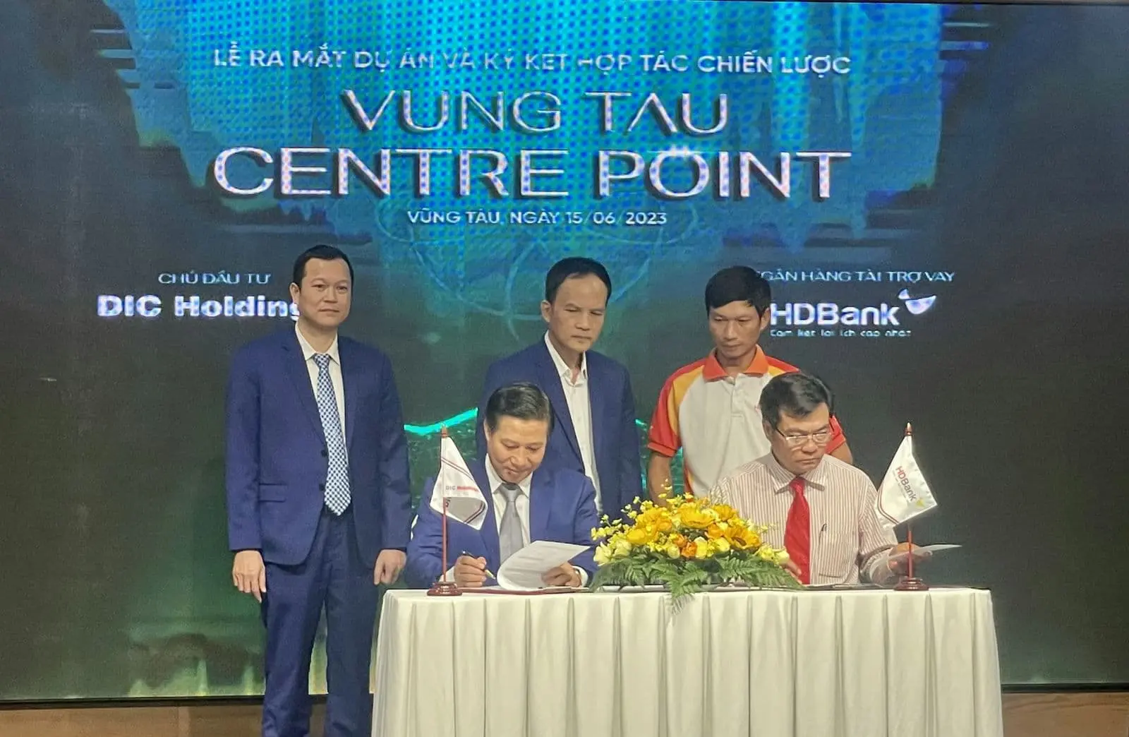 Vũng Tàu Centre Point 4 Lễ ký kết hợp tác chiến lược Dự án Vũng Tàu Centre Point