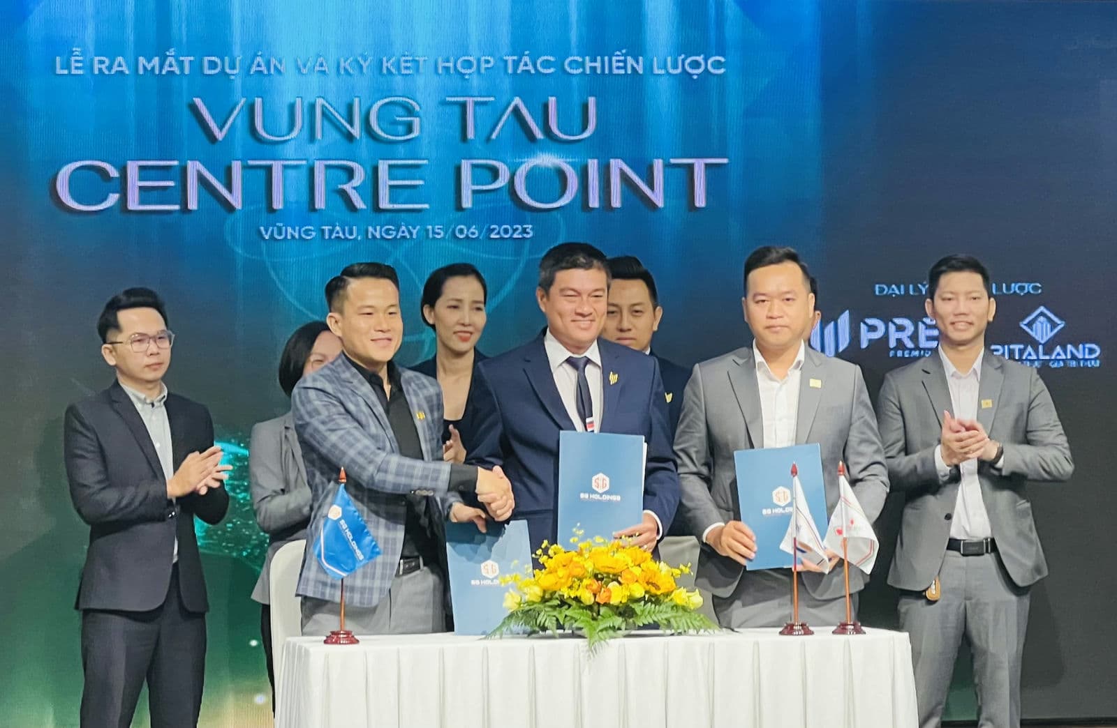 Lễ ký kết hợp tác chiến lược Dự án Vũng Tàu Centre Point