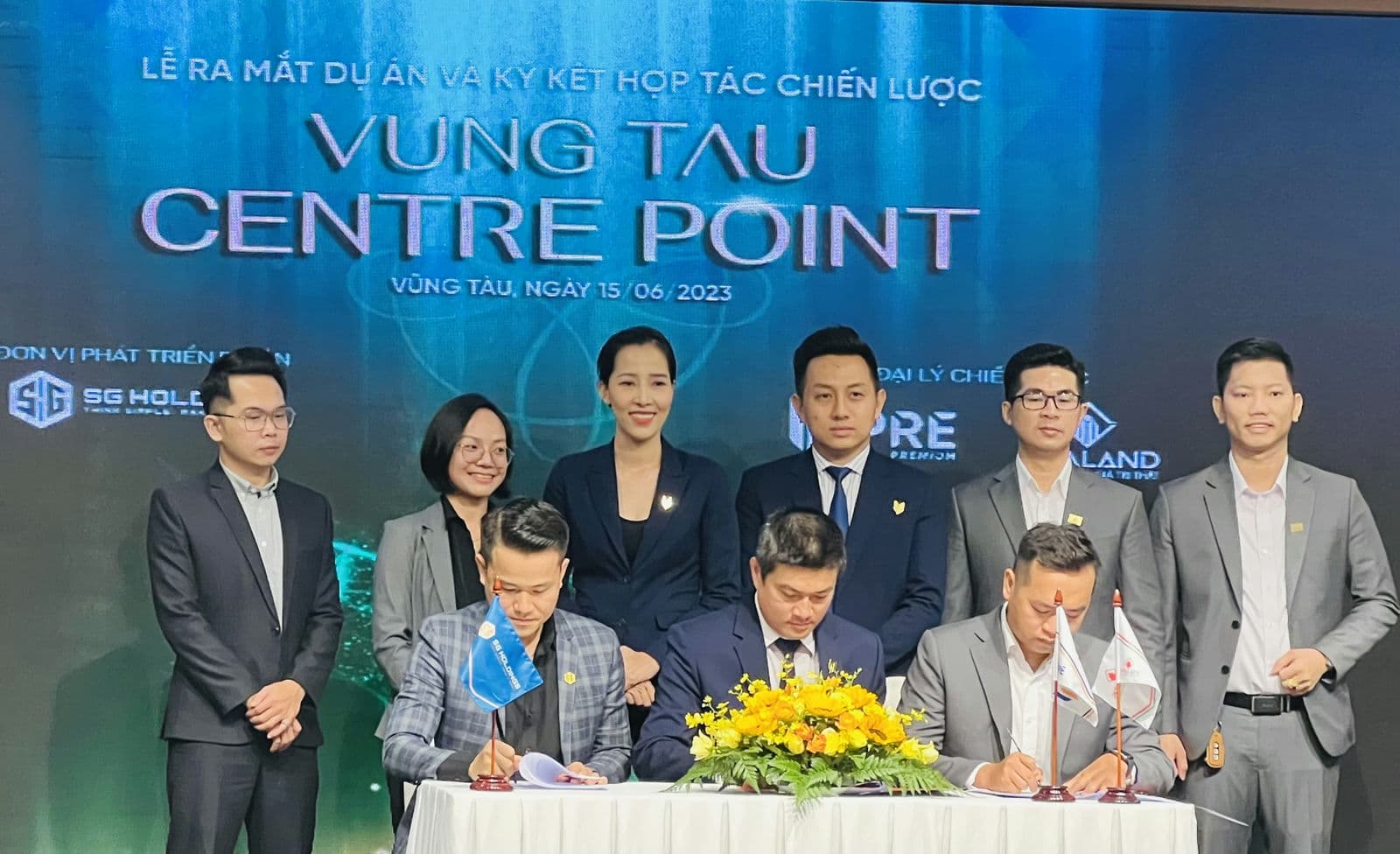 Lễ ký kết hợp tác chiến lược Dự án Vũng Tàu Centre Point