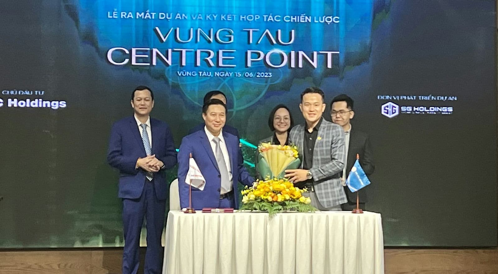 Lễ ký kết hợp tác chiến lược Dự án Vũng Tàu Centre Point