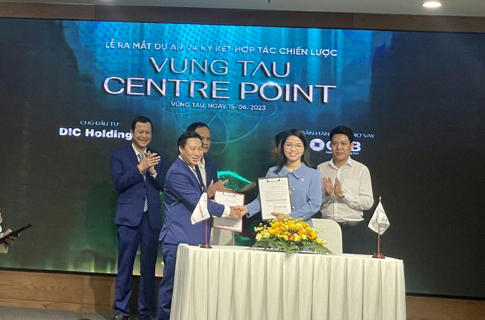 Lễ ký kết hợp tác chiến lược Dự án Vũng Tàu Centre Point