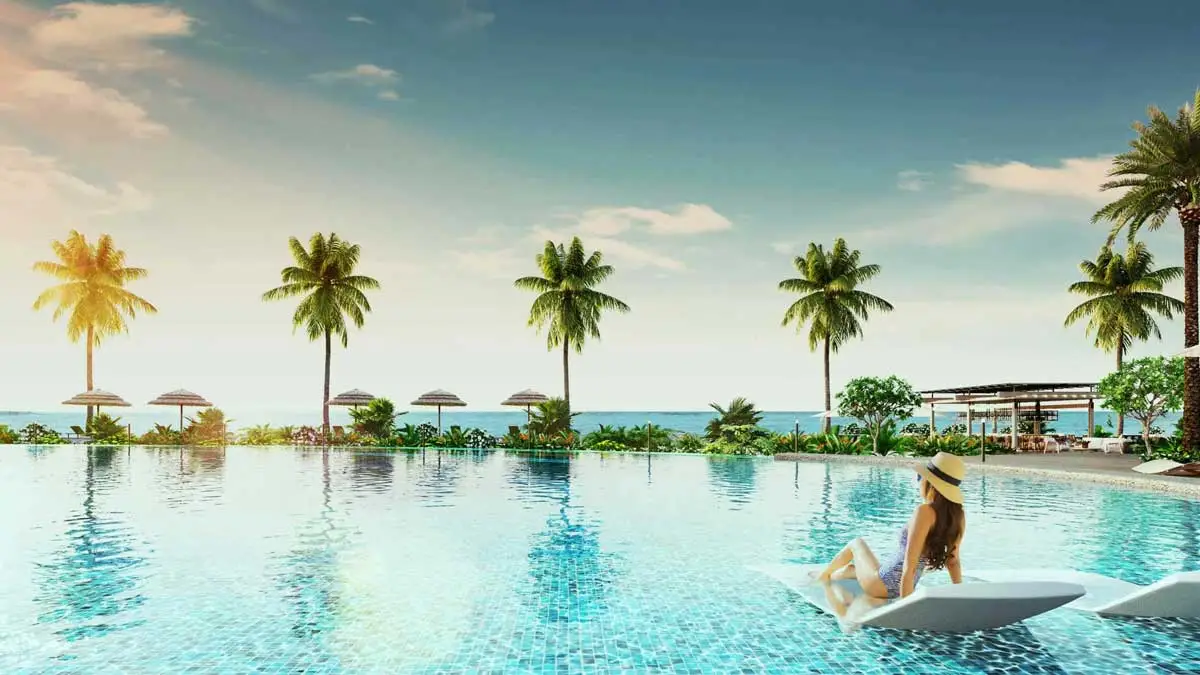 Vũng Tàu Centre Point 19 Hồ bơi tràn bờ Dự án Vũng Tàu Centre Point