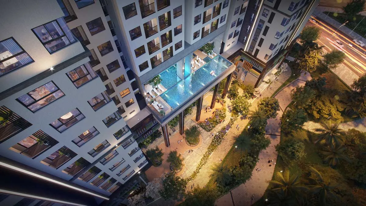 The Maison 8 Tiện ích Hồ bơi Dự án Căn hộ The Maison Thủ Dầu Một Bình Dương