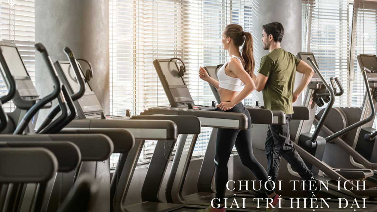 Tiện ích Gym Dự án Căn hộ The Maison Thủ Dầu Một Bình Dương