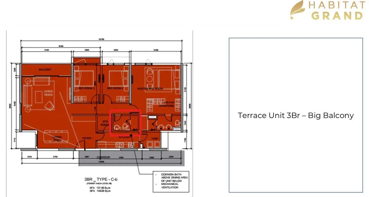 Habitat Grand 7 Thiết kế Căn hộ Habitat Grand Bình Dương