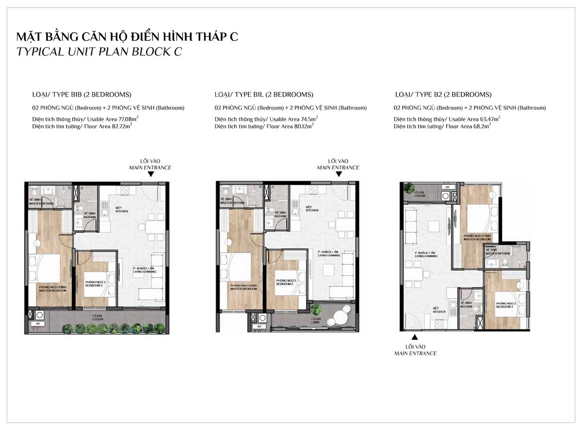 Thiết kế Căn hộ 2PN Elysian Lò Lu Quận 9 Thủ Đức