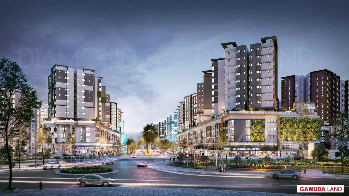 Celadon City 5 Tiện ích Đại lộ Gamuda tại Khu đô thị Celadon City Tân Phú