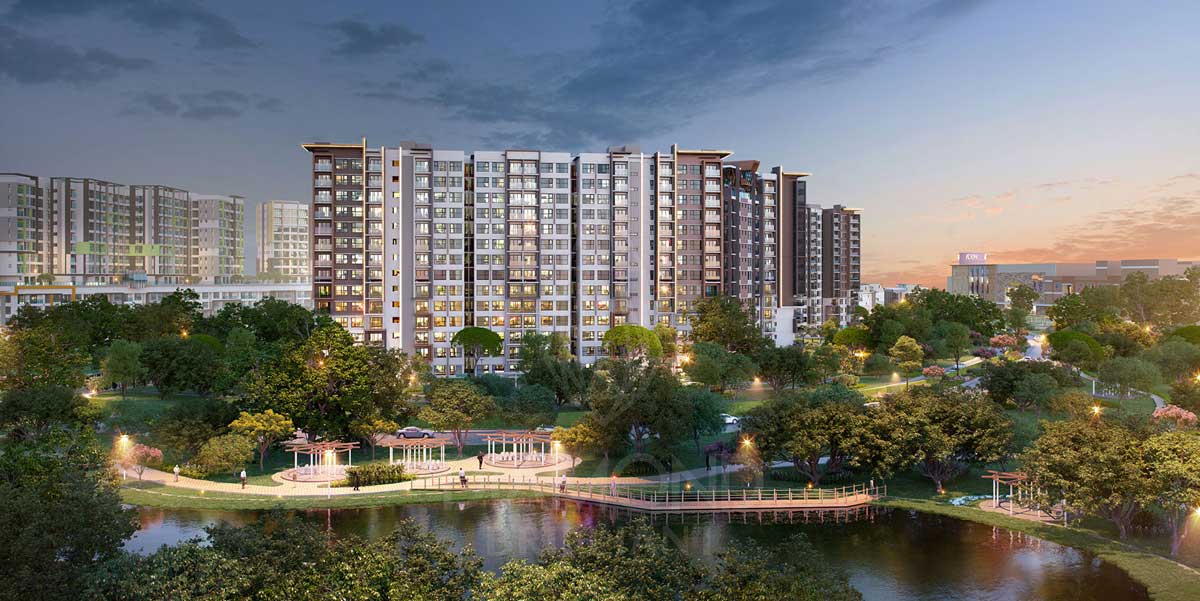 Tiện ích Công viên 16ha Celadon City Tân Phú