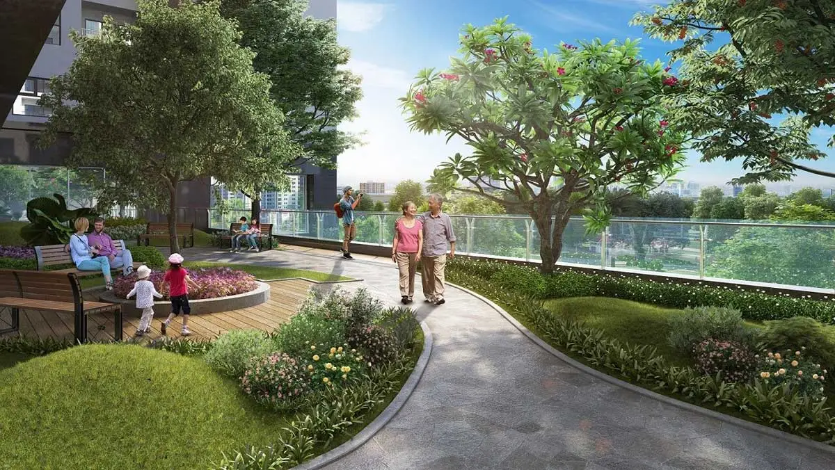 Vinhomes Sky Park 6 Công viên nội khu Dự án Vinhomes Sky Park