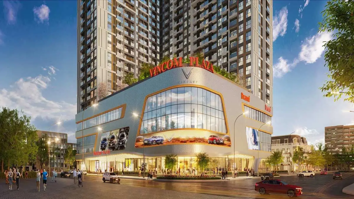 Vinhomes Sky Park 5 Trung tâm thương mại Vincom Plaza tại Vinhomes Sky Park