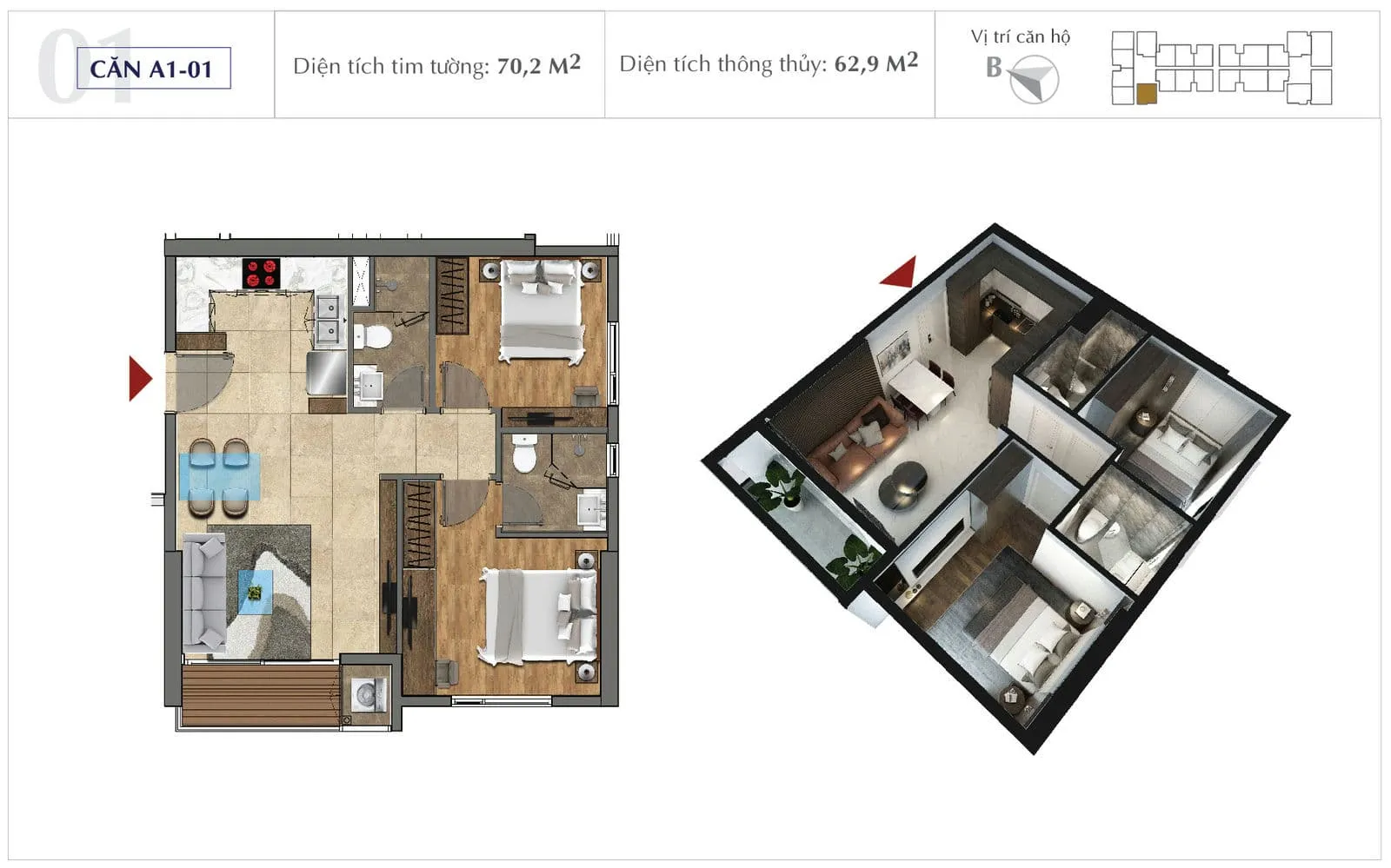 Thiết kế Căn hộ Sunshine Sky City Thiết kế Căn hộ Sunshine Sky City