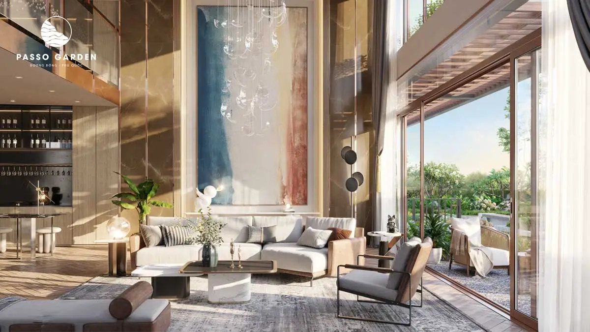 Passo Garden 10 Sảnh đón Passo Garden Phú Quốc