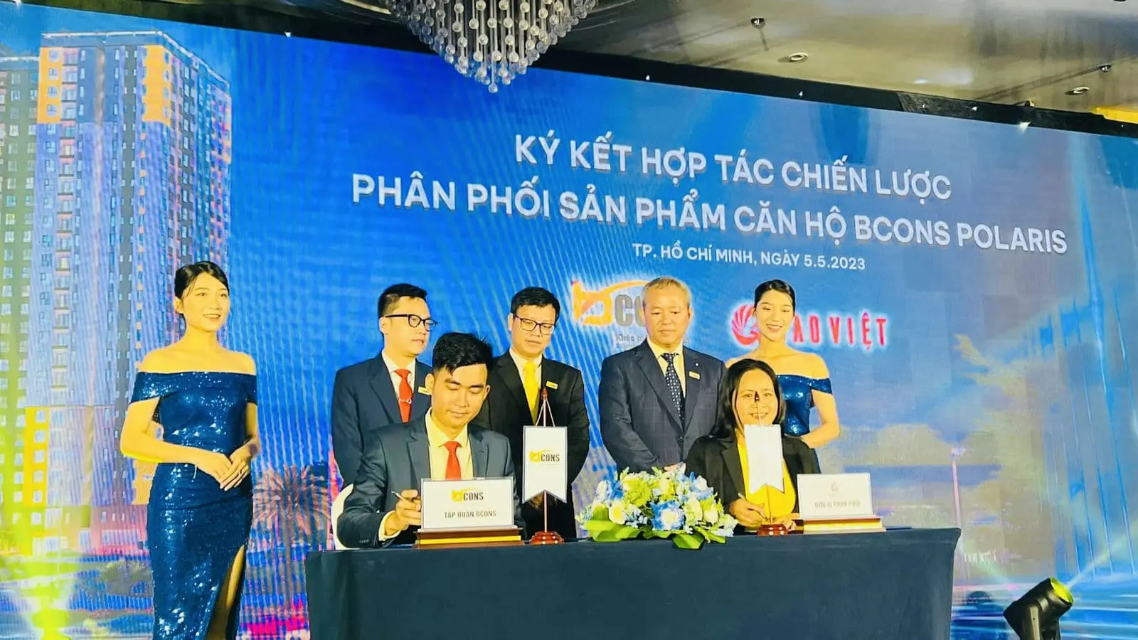 Bcons Polaris 7 Lễ ký kết hợp tác Dự án Căn hộ Bcons Polaris Lê Trọng Tấn Dĩ An Bình Dương