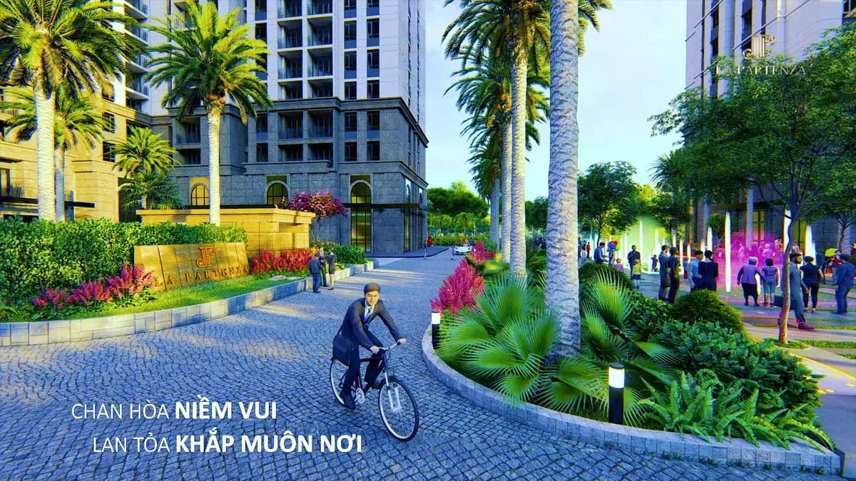 LA PARTENZA NHÀ BÈ 4 Tiện ích Công viên nội khu Dự án Căn hộ LA Partenza Lê Văn Lương Nhà Bè