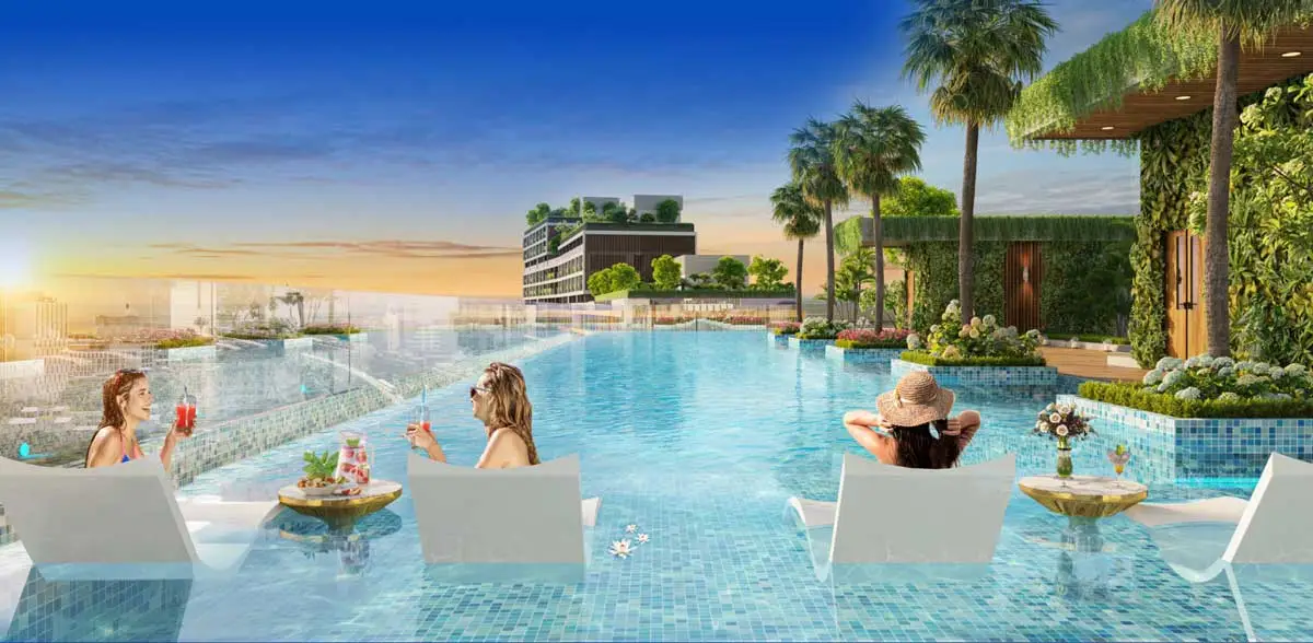 Fiato City Nhơn Trạch 5 Tiện ích Hồ bơi Dự án Căn hộ Fiato City Nhơn Trạch Đồng Nai